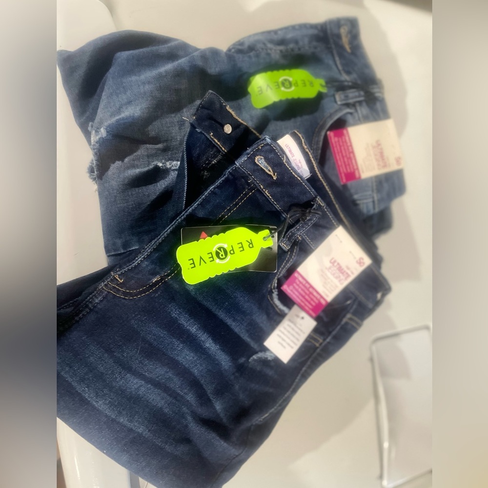 Two pairs of women’s jeans